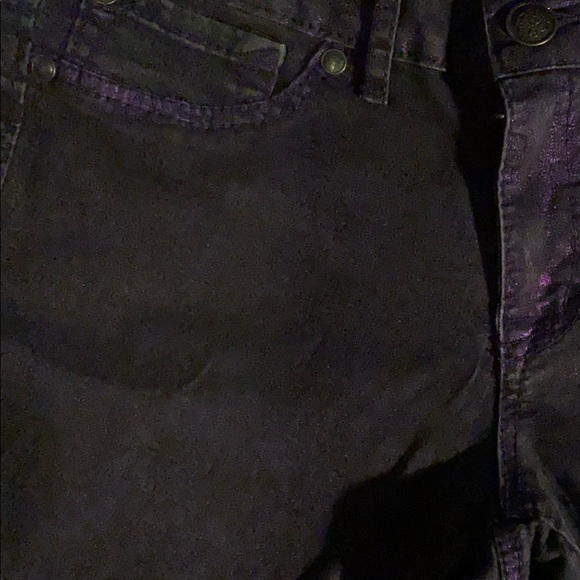 JESSICA SIMPSON Black Cranberry Glittery Stretch Jeans NWOT 29 - Picture 8 of 8